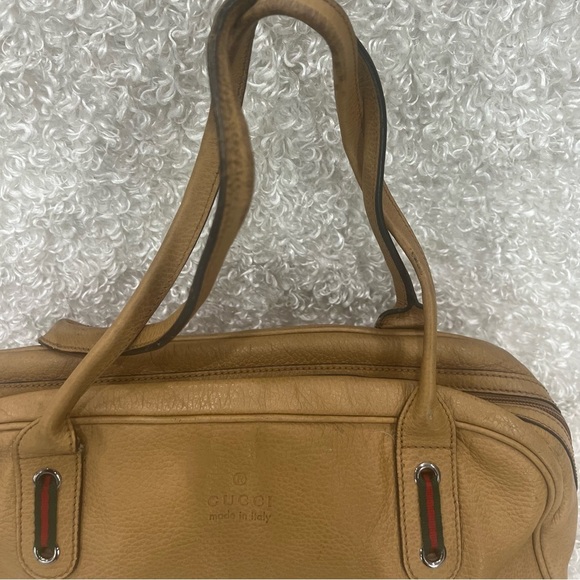 GUCCI Sherry Line Mini Boston Bag Leather - Picture 4 of 16